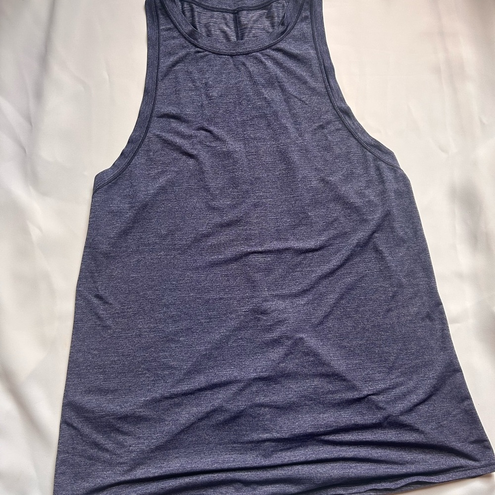 Lululemon BUNDLE! 2 tops! Navy blue and charcoal Tank Tops/workout tanks - Picture 4 of 7